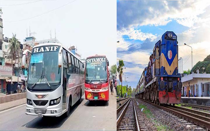 ঈদযাত্রায় বাস-ট্রেনের অগ্রিম টিকিট বিক্রি শুরু